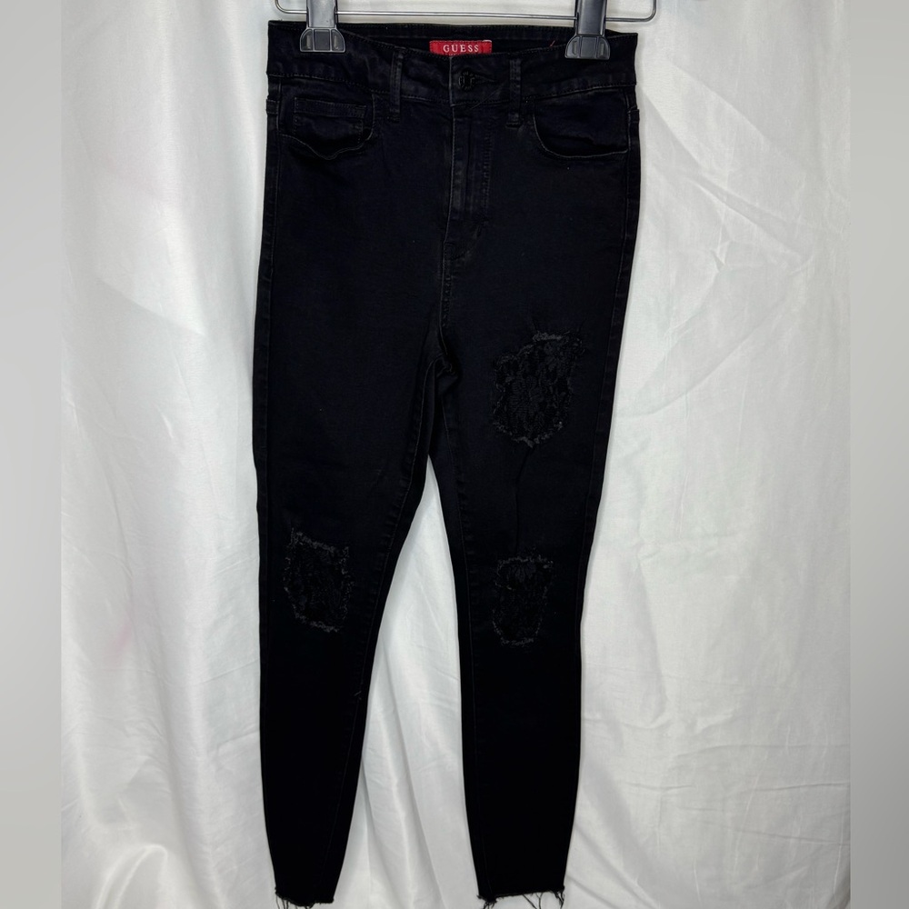 Guess Black Skinny Jeans Classic Fit